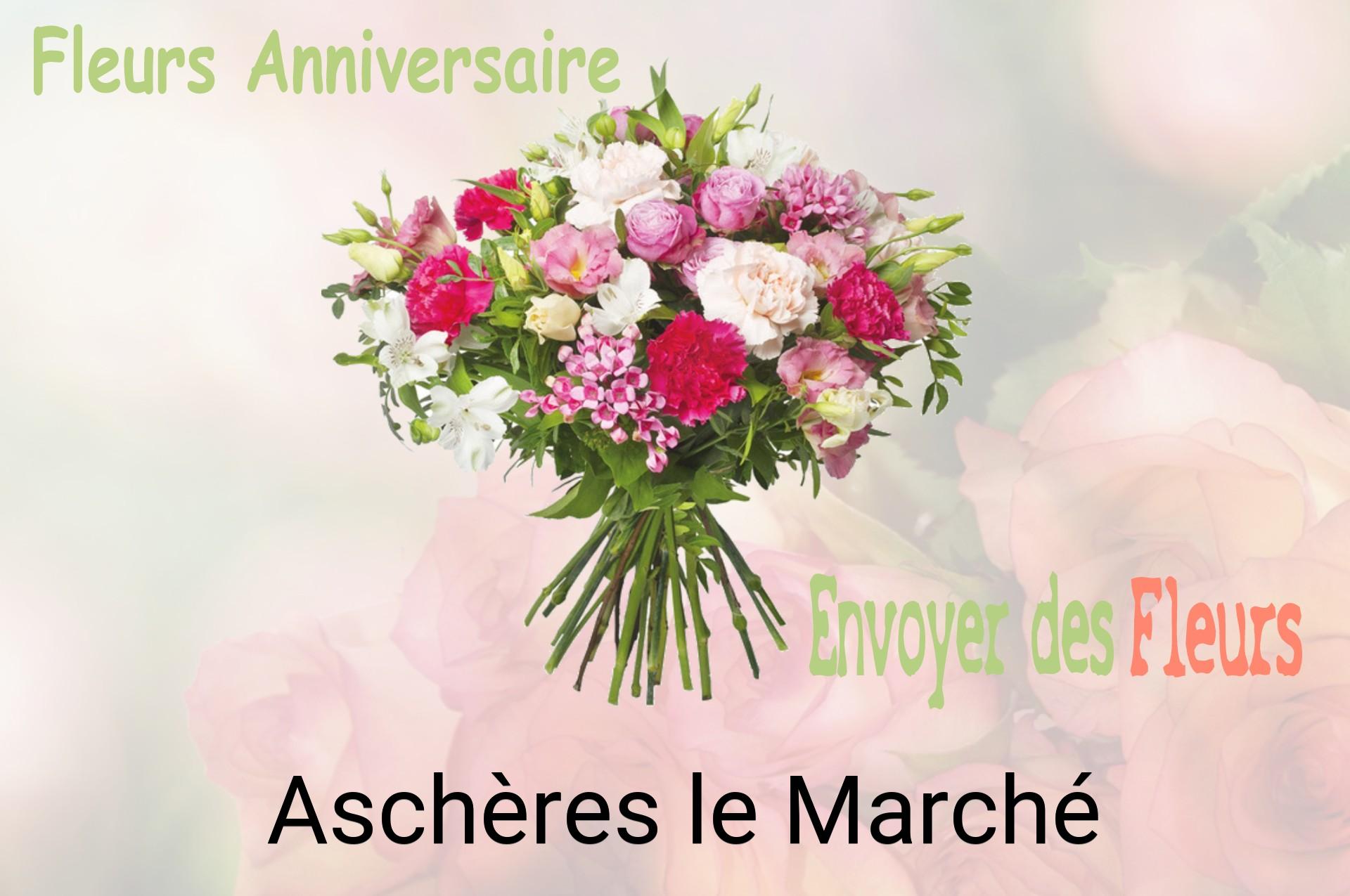 Bouquet de fleurs d’anniversaire livré à Aschères-le-Marché